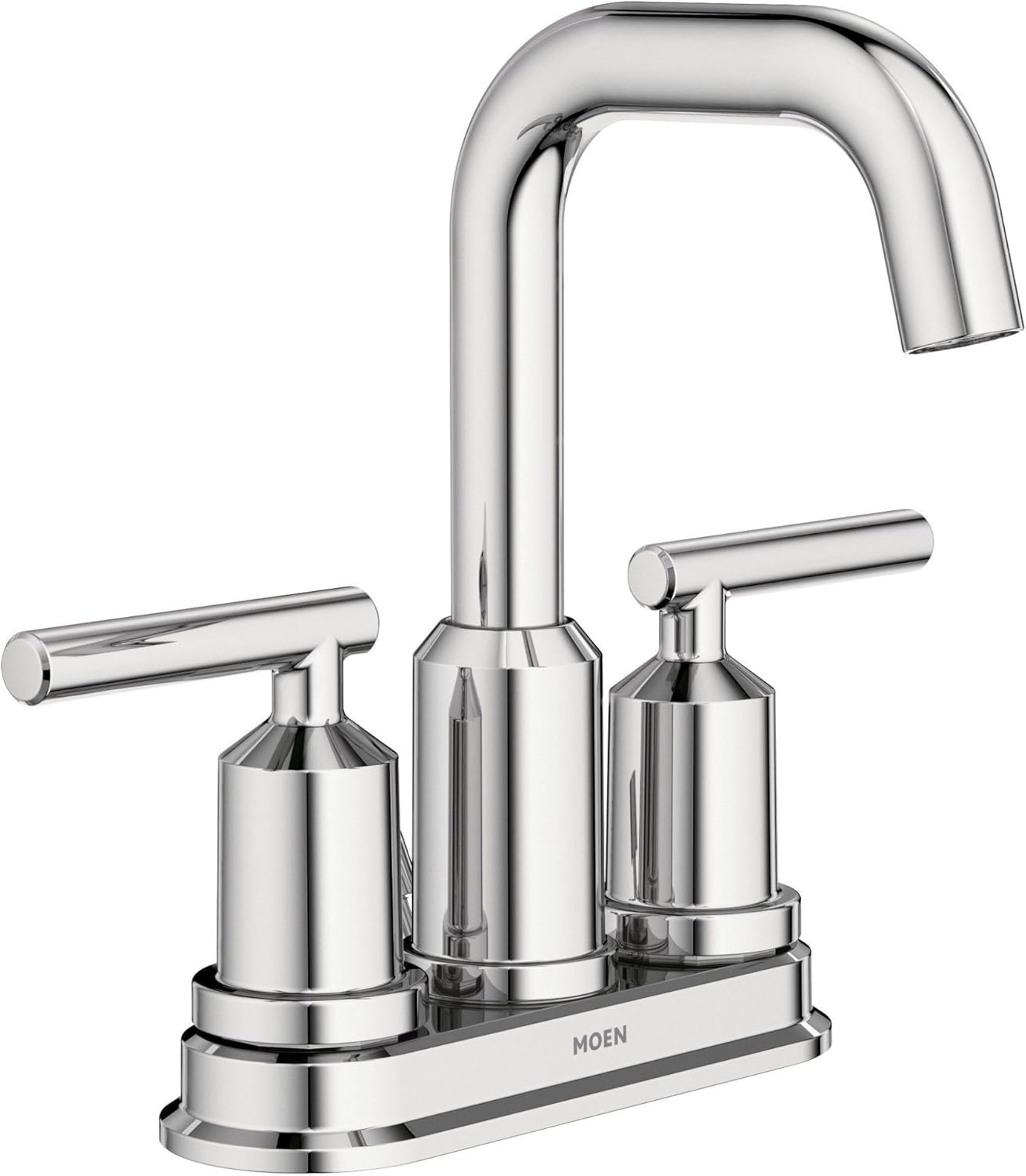 image:imageMoen WS84228 TwoHandle High Arc Bathroom Faucet Chrome