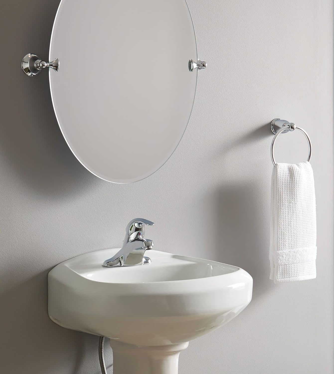 image:imageMoen WS84503 OneHandle Low Arc Bathroom Faucet ChromeChrome