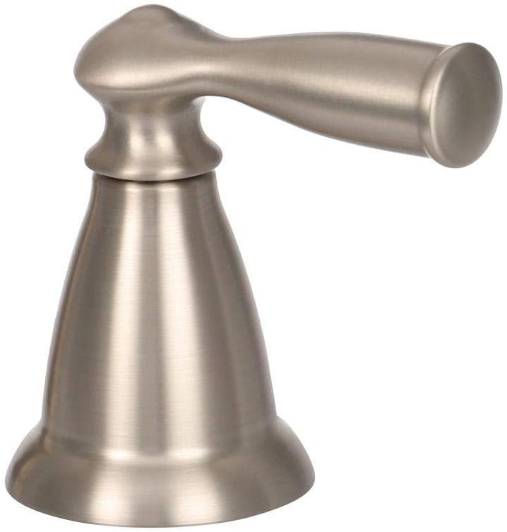 image:imageMoen WS84924SRN TwoHandle High Arc Bathroom Faucet Spot Resist Brushed NickelSpot Resist Brushed Nickel
