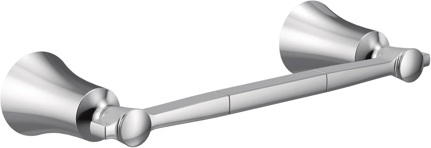 image:imageMoen YB0386CH Flara 9Inch Single Hand Towel Bar ChromeChrome
