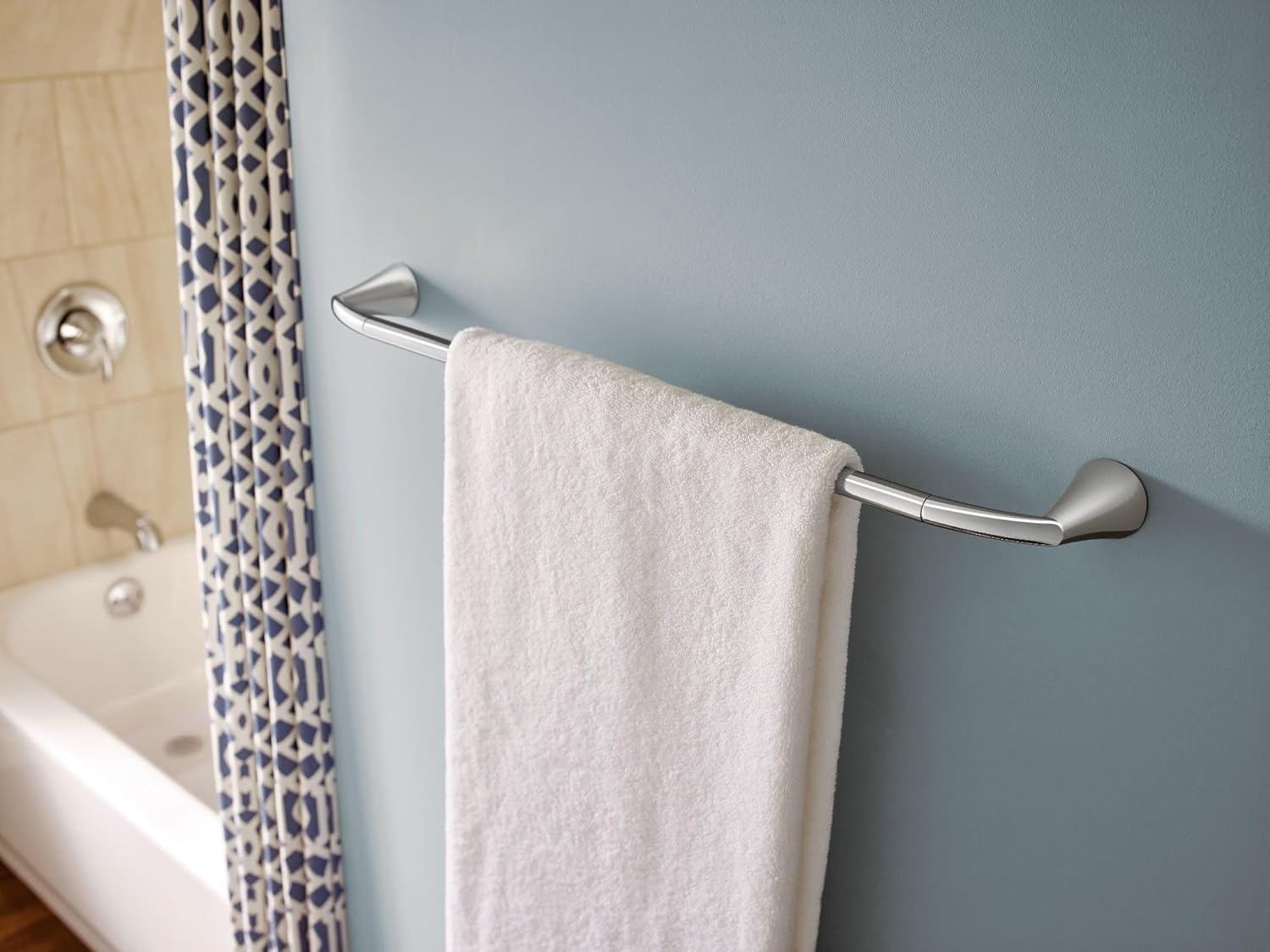 image:imageMoen YB2324CH Glyde Towel Bar 24 ChromeBrushed Nickel