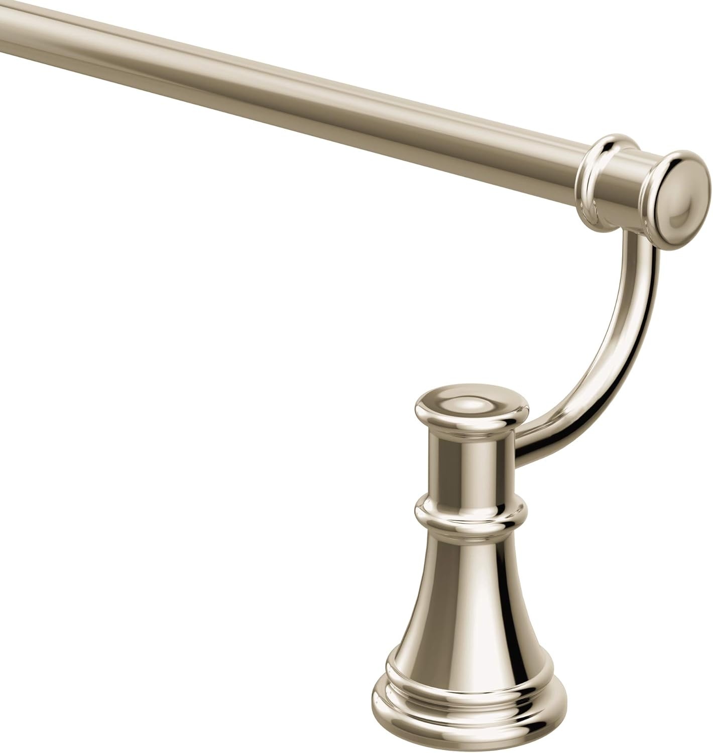 image:imageMoen YB6418ORB Belfield 18Inch Bathroom Towel Bar Oil Rubbed BronzePolished Nickel