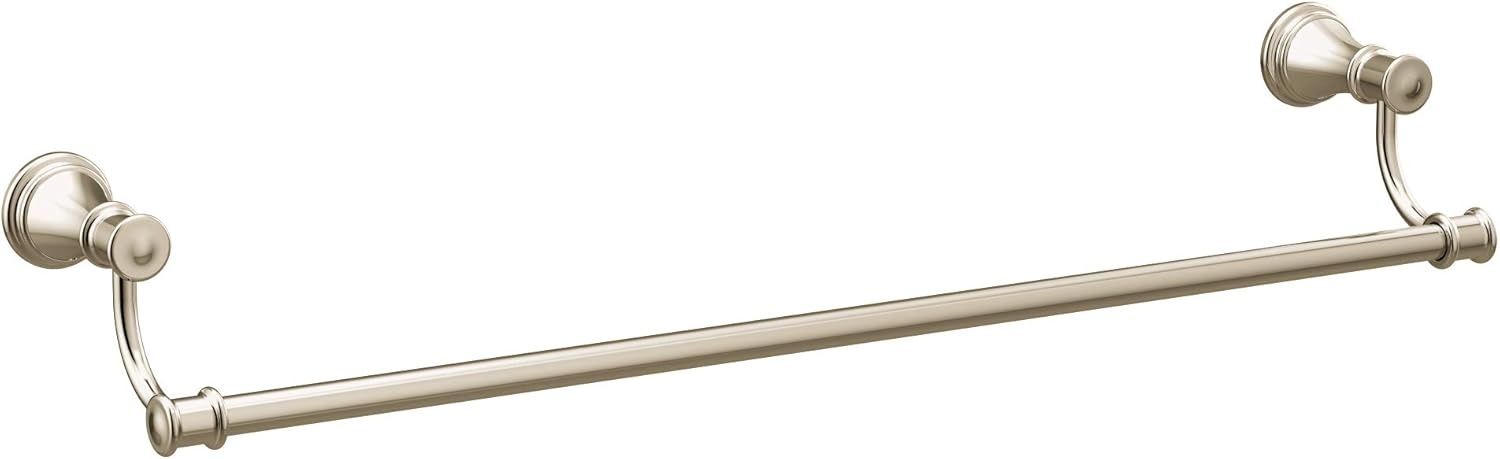 image:imageMoen YB6418ORB Belfield 18Inch Bathroom Towel Bar Oil Rubbed BronzePolished Nickel