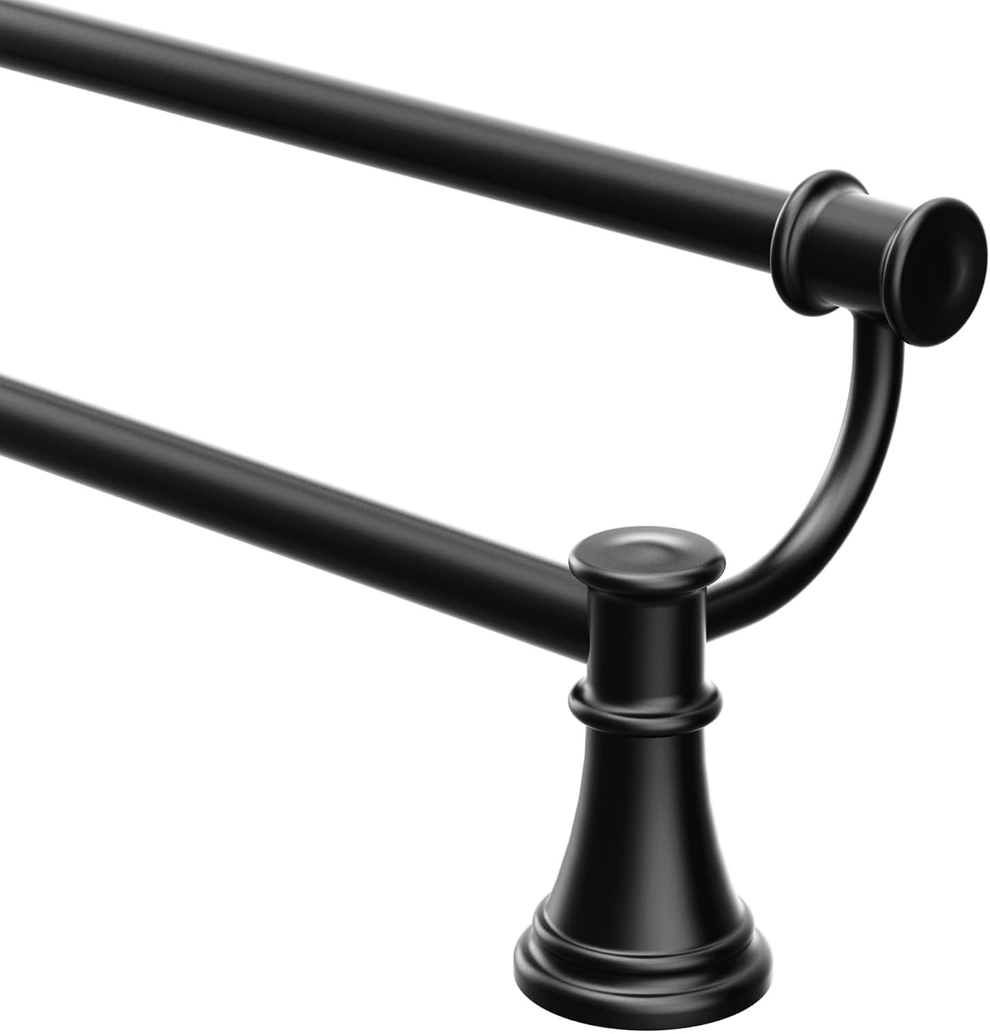 image:imageMoen YB6422ORB Belfield 24 inch Bathroom Double Towel Bar Oil Rubbed BronzeOil Rubbed Bronze