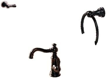 image:imageMoen YB8424BG Weymouth 24Inch Single Towel Bar Brushed GoldMatte Black