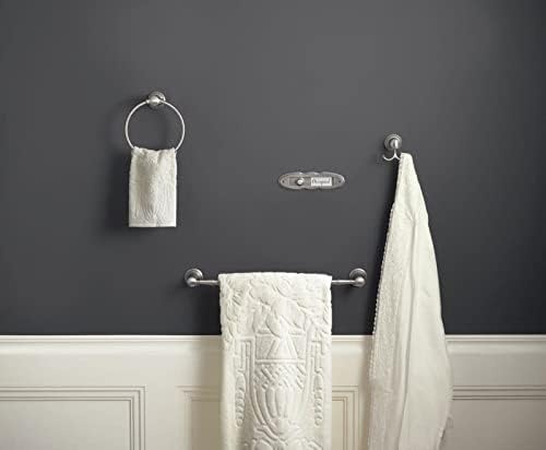 image:imageMoen YB8424BG Weymouth 24Inch Single Towel Bar Brushed GoldMatte Black