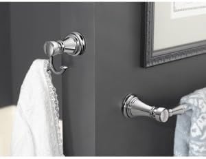 image:imageMoen YB8424BG Weymouth 24Inch Single Towel Bar Brushed GoldOil Rubbed Bronze