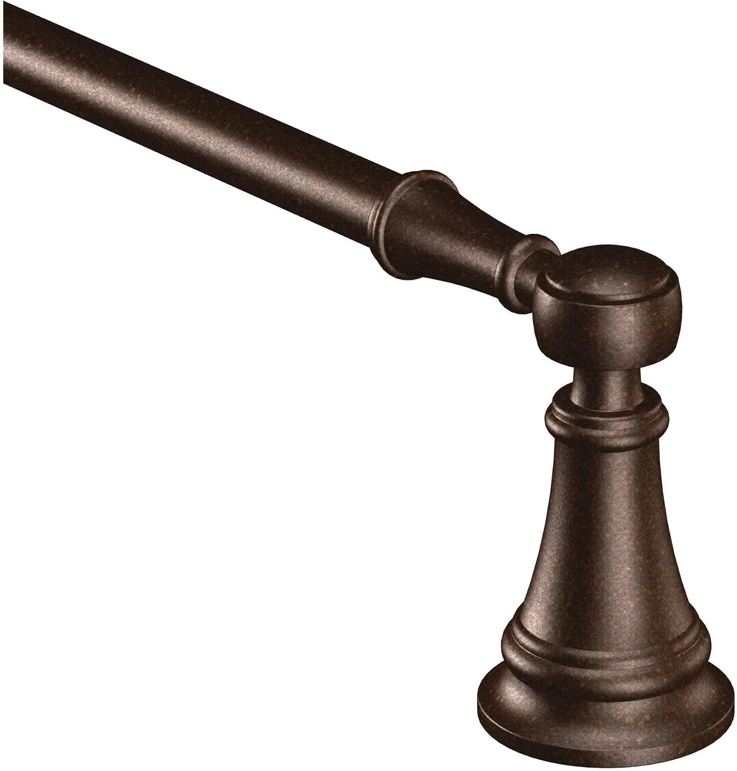 image:imageMoen YB8424BG Weymouth 24Inch Single Towel Bar Brushed GoldOil Rubbed Bronze