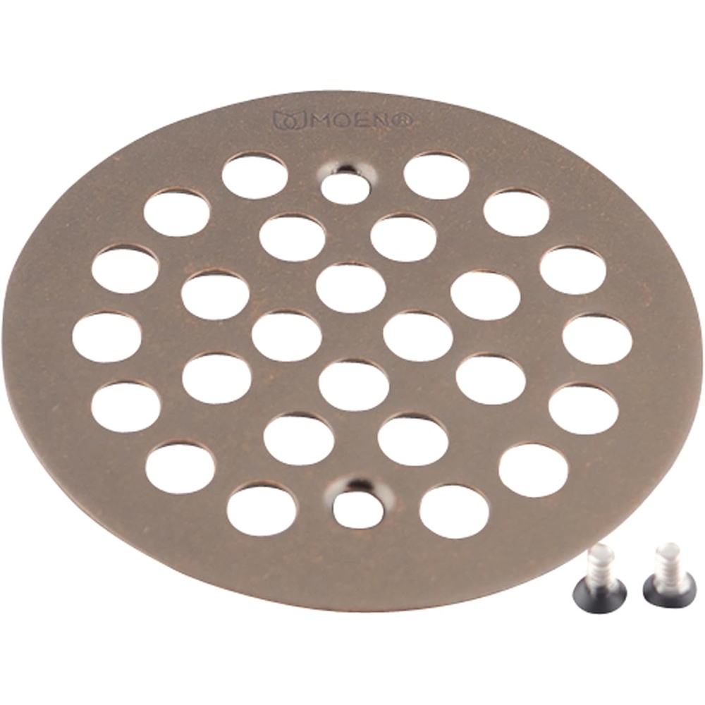 image:imageMoen 101664BN 414Inch ScrewIn Shower Strainer Brushed NickelOil Rubbed Bronze