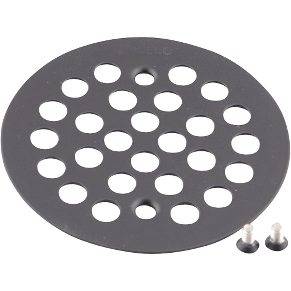 image:imageMoen 101664BN 414Inch ScrewIn Shower Strainer Brushed NickelWrought Iron
