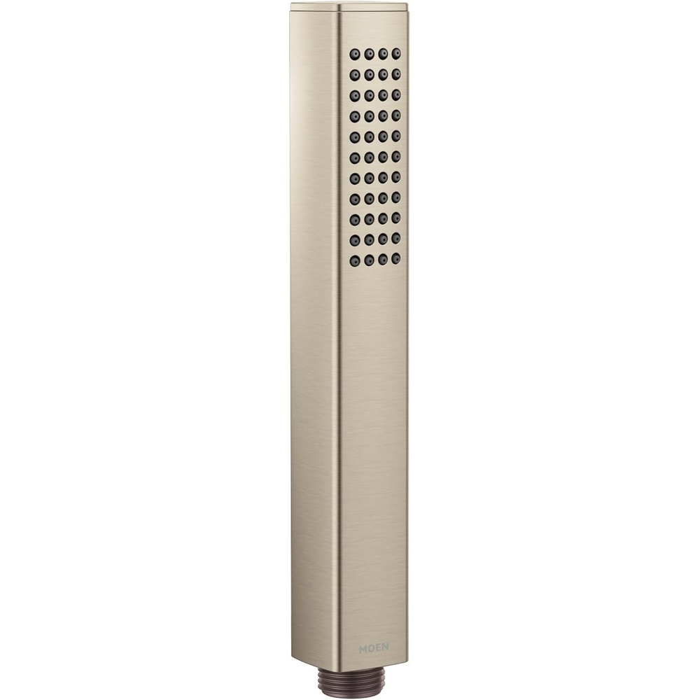 image:imageMoen 189318BRB EcoPerformance Handshower Handheld Shower Head Mediterranean BronzeBrushed Nickel