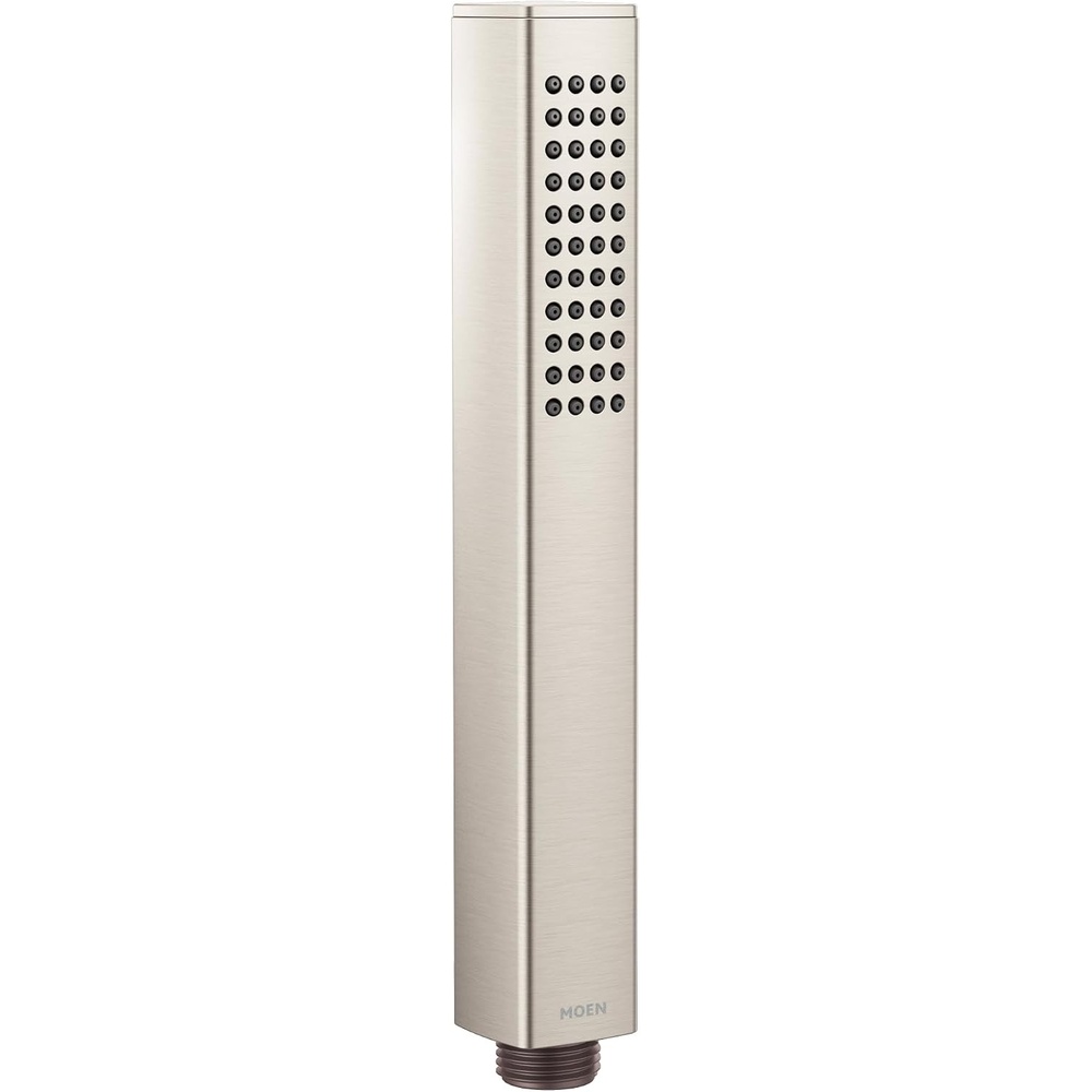 image:imageMoen 189318BRB EcoPerformance Handshower Handheld Shower Head Mediterranean BronzeSpot Resist Brushed Nickel