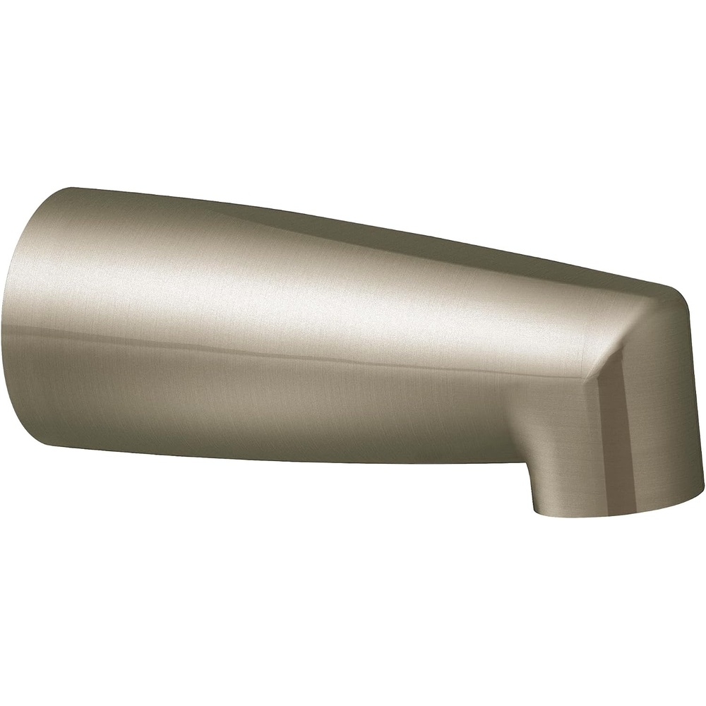 image:imageMoen 3829 NonDiverter 12Inch CC SlipFit Tub Filler Spout ChromeBrushed Nickel