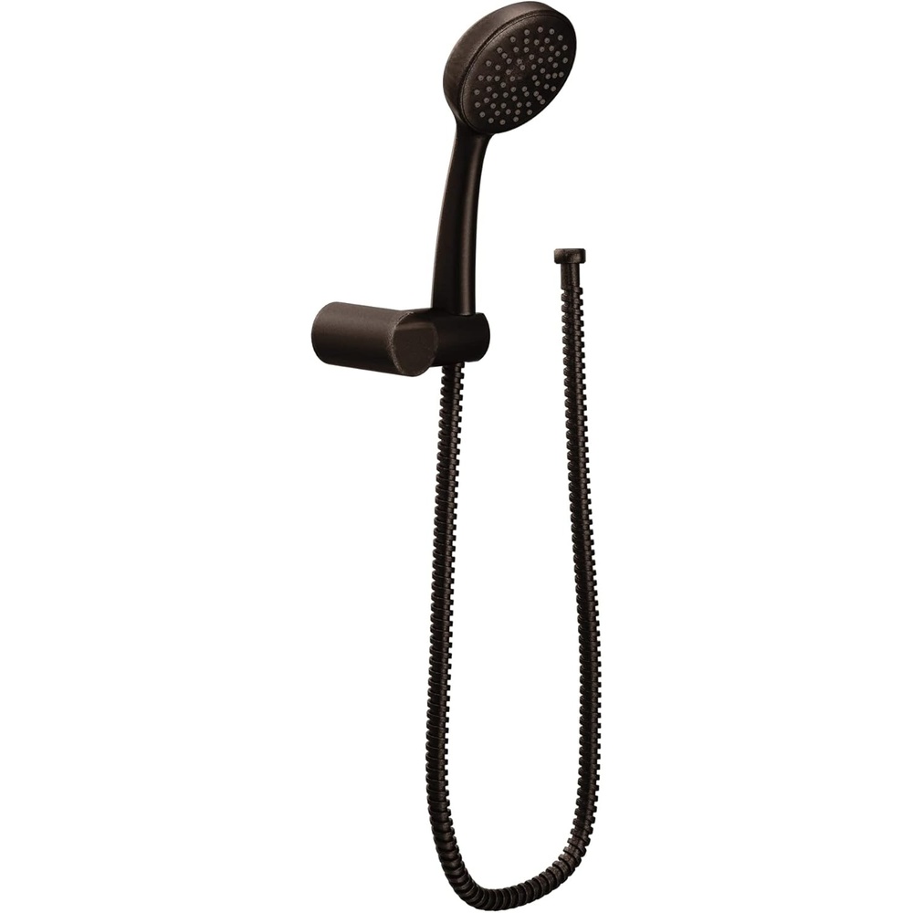image:imageMoen 3865EP EcoPerformance Handheld Shower with 69Inch Hose and Wall Bracket ChromeOil Rubbed Bronze
