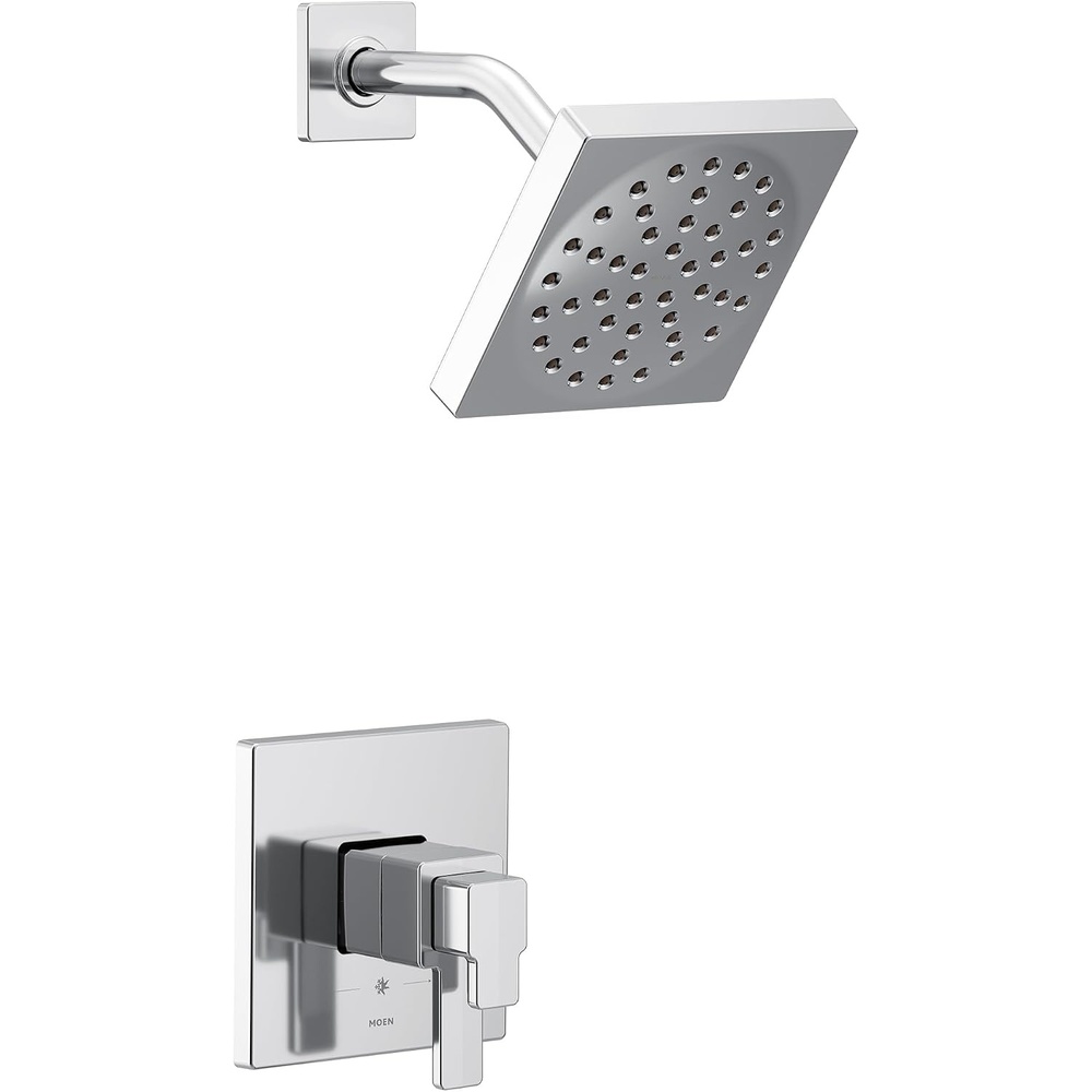 image:imageMoen 90 Degree Chrome MCORE 4Series Thermostatic Tub and Shower Trim Valve Required UTS4713EPChrome