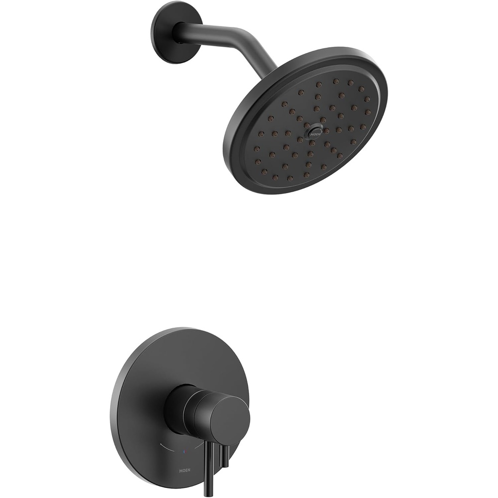 image:imageMoen Align Brushed Gold MCORE 4Series Thermostatic Shower Trim Valve Required UT4292EPBBGMatte Black