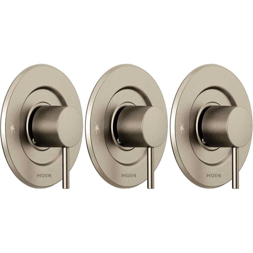 image:imageMoen Align Chrome Moentrol Volume Control Modern Shower Faucet Lever Handle Valve Required T3291Brushed Nickel