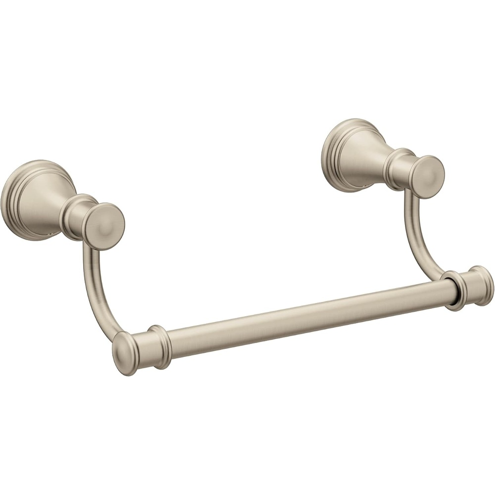 image:imageMoen Belfield Oil Rubbed Bronze 9Inch Bathroom Hand Towel Bar YB6486ORBBrushed Nickel