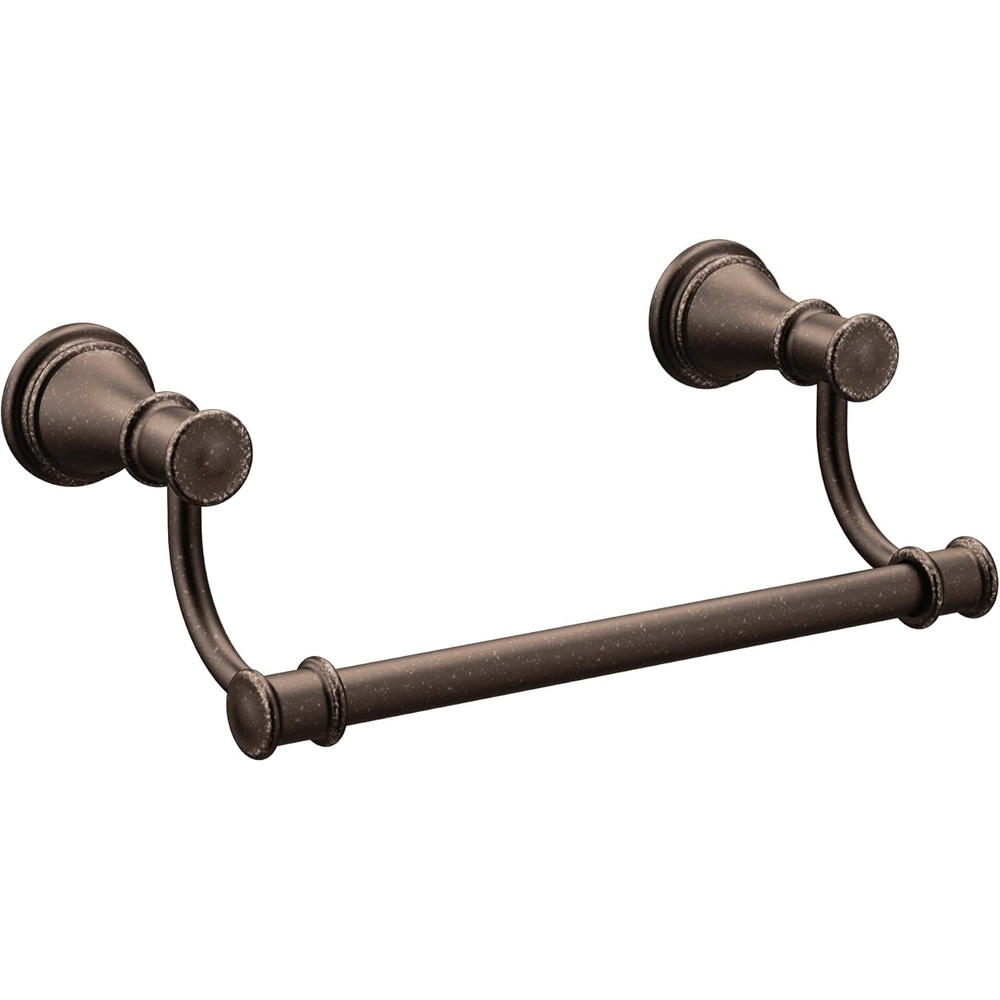image:imageMoen Belfield Oil Rubbed Bronze 9Inch Bathroom Hand Towel Bar YB6486ORBOil Rubbed Bronze