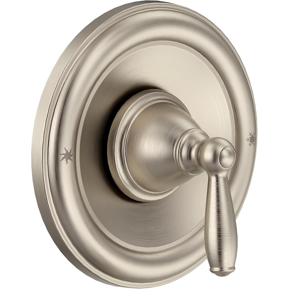 image:imageMoen Brantford PosiTemp Trim Kit T2151BN Tub and shower trim kit 1handle control PosiTemp cycling valve only Brushed nickel finish Valve required1 Count