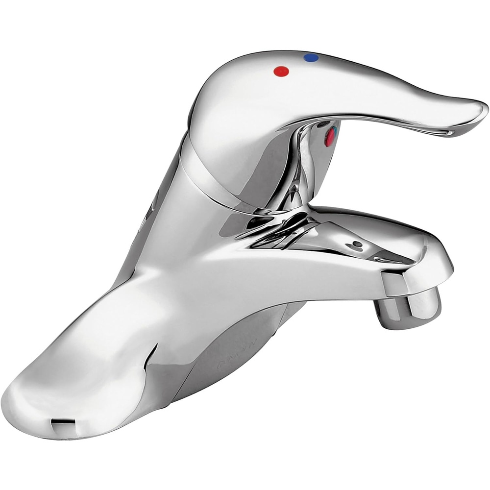 image:imageMoen Chateau Chrome Single Handle Bathroom Faucet Without Drain Assembly L460505