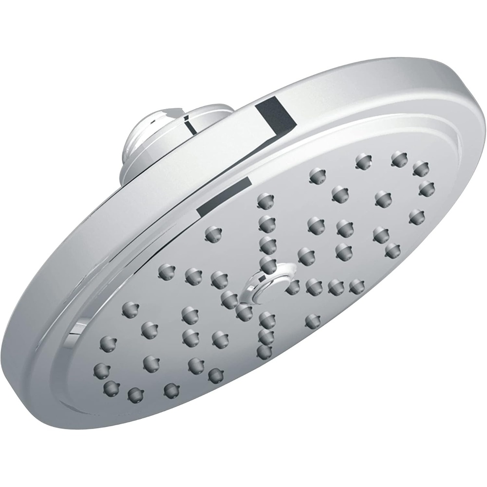 image:imageMoen Chrome 7Inch Single Function Shower Head with Immersion Rainshower Technology S176Pack of 1