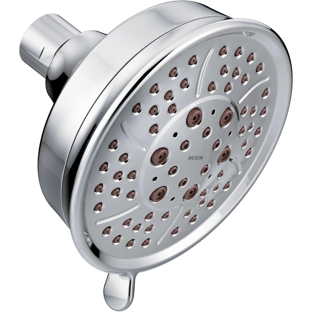 image:imageMoen Chrome FourFunction 438Inch Diameter Showerhead 3638Chrome