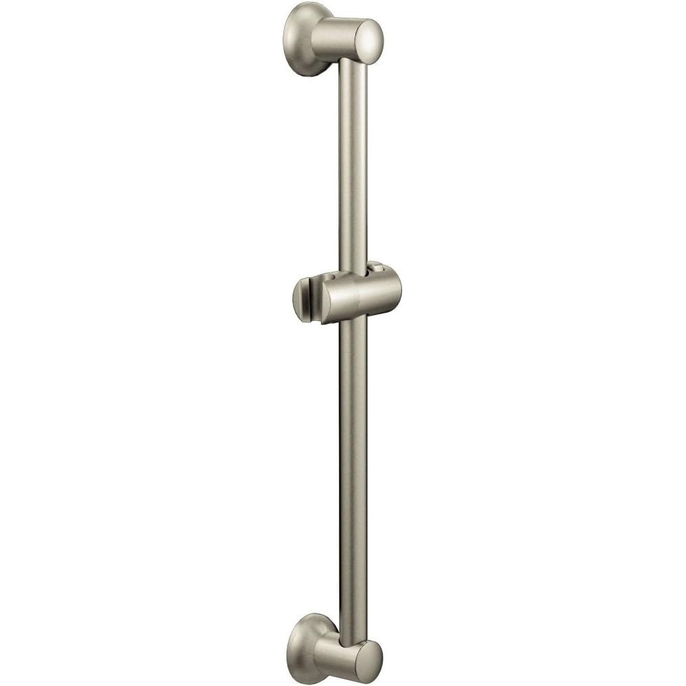 image:imageMoen Chrome Handshower 30Inch Adjustable Slidebar Assembly A735Brushed Nickel