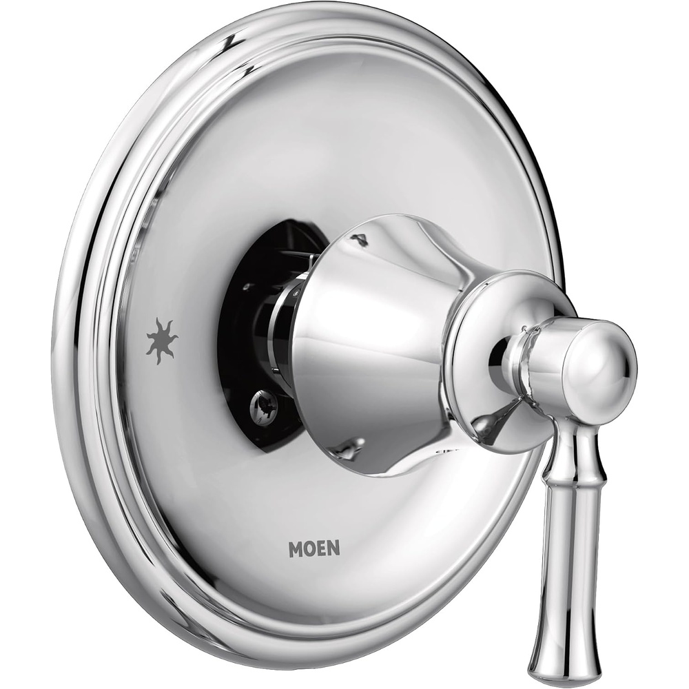 image:imageMoen Dartmoor Chrome 1Handle PosiTemp Pressure Balancing Valve Trim Kit Valve Required T2181Chrome
