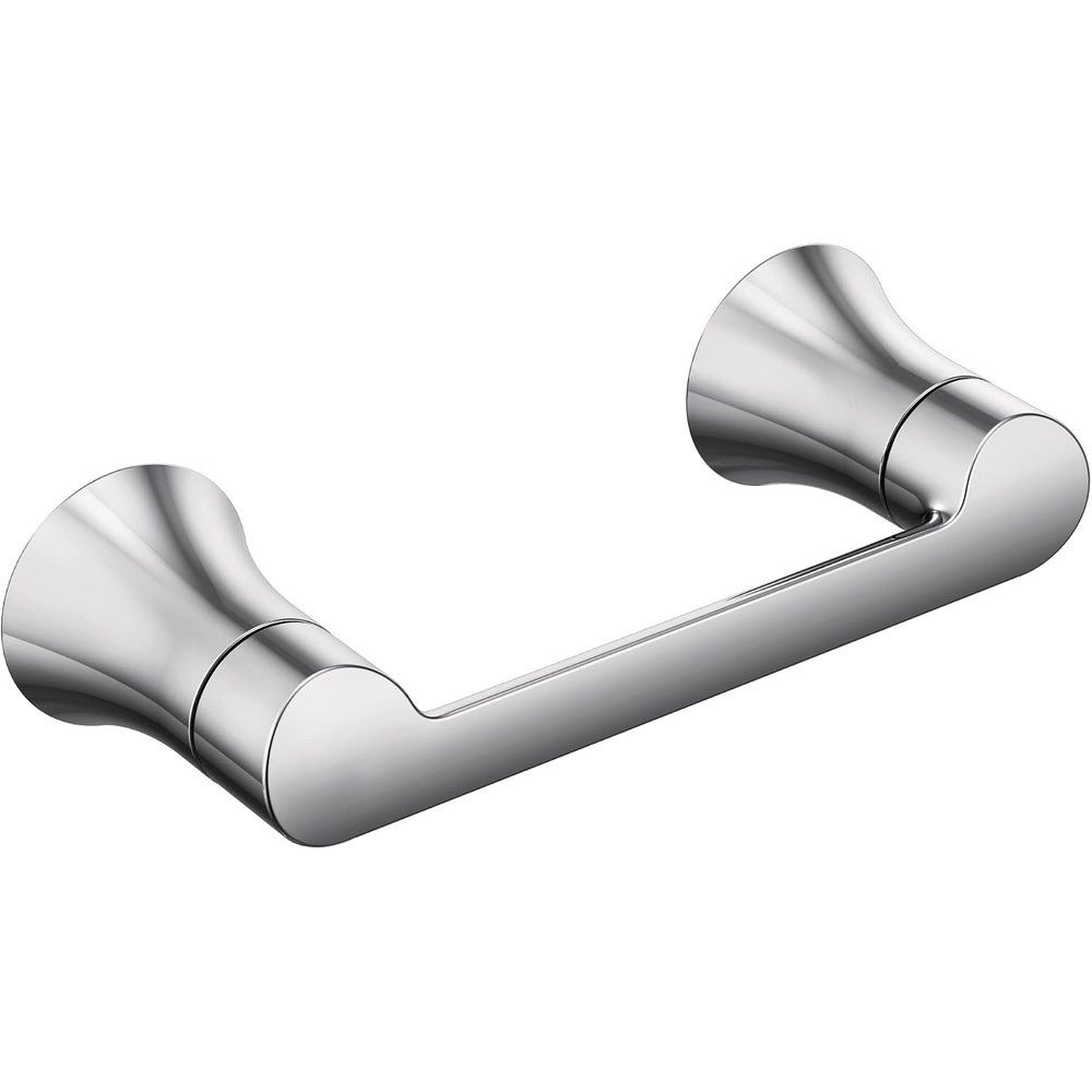 image:imageMoen Doux Matte Black Pivoting Toilet Paper Holder YB0208BLChrome