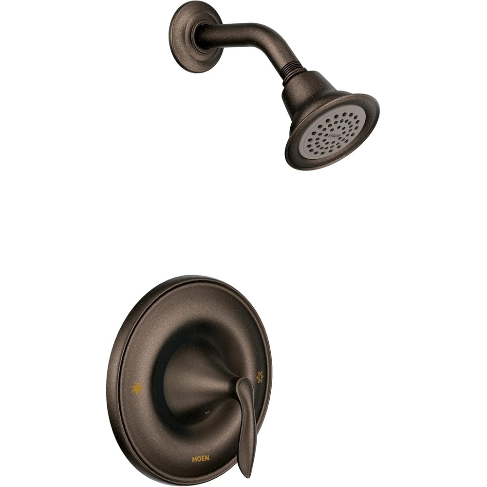 image:imageMoen Eva Oil Rubbed Bronze PosiTemp Shower Trim Kit Valve Required T2132ORB