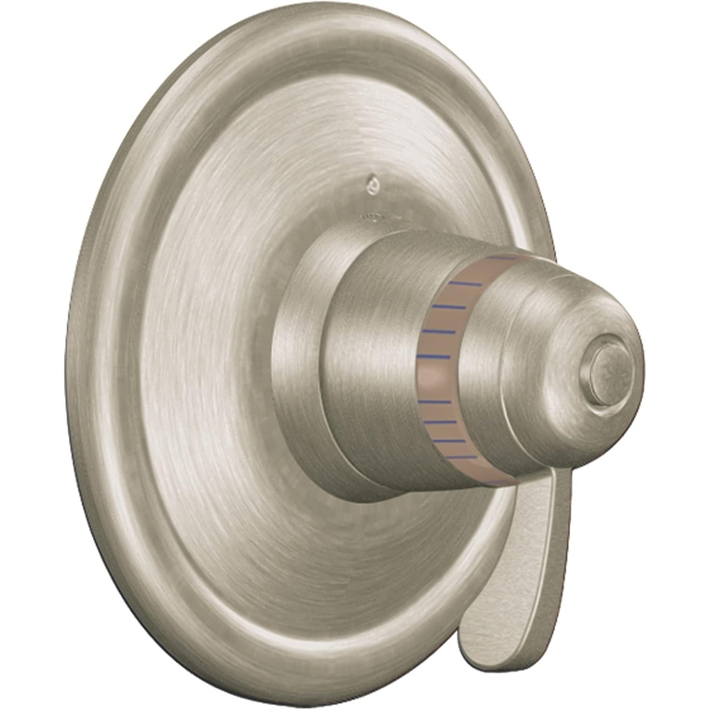 image:imageMoen ExactTemp Brushed Nickel Thermostatic Valve Trim Kit TS3411BNBrushed Nickel