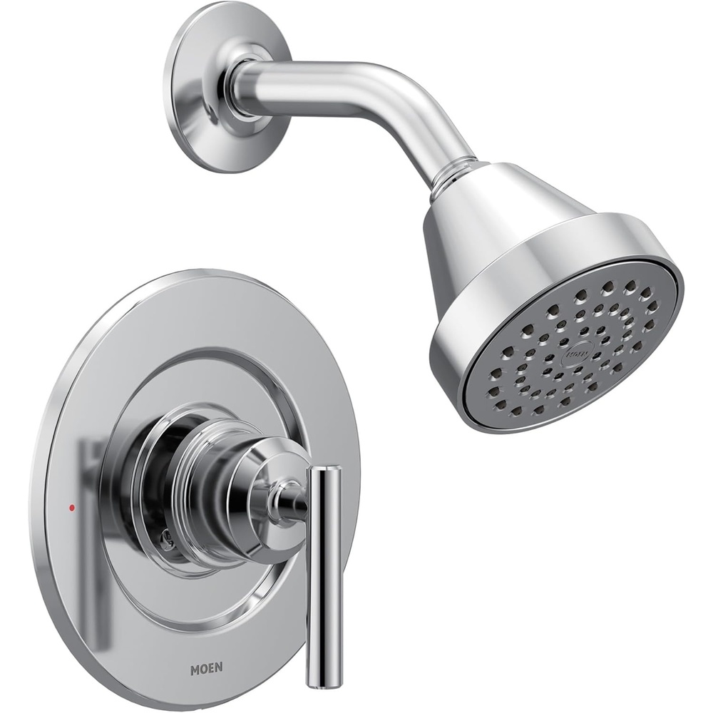 image:imageMoen Gibson Chrome PosiTemp Pressure Balancing EcoPerformance Modern Shower Trim Valve Required T2902EPChrome
