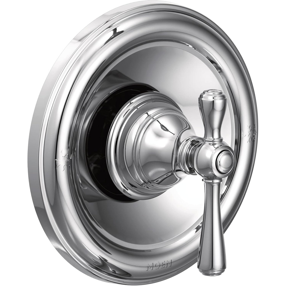 image:imageMoen Kingsley Chrome Traditional 1Handle Moentrol Tub and Shower Valve Trim Kit Valve Required T3111 Tub and shower trim kit 1handle control Traditional design Chrome finish Valve requiredChrome