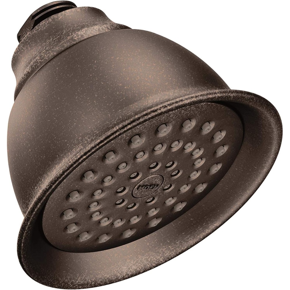 image:imageMoen Moenflo XL Chrome Single Function 438Inch Diameter Showerhead 6302Brushed Nickel