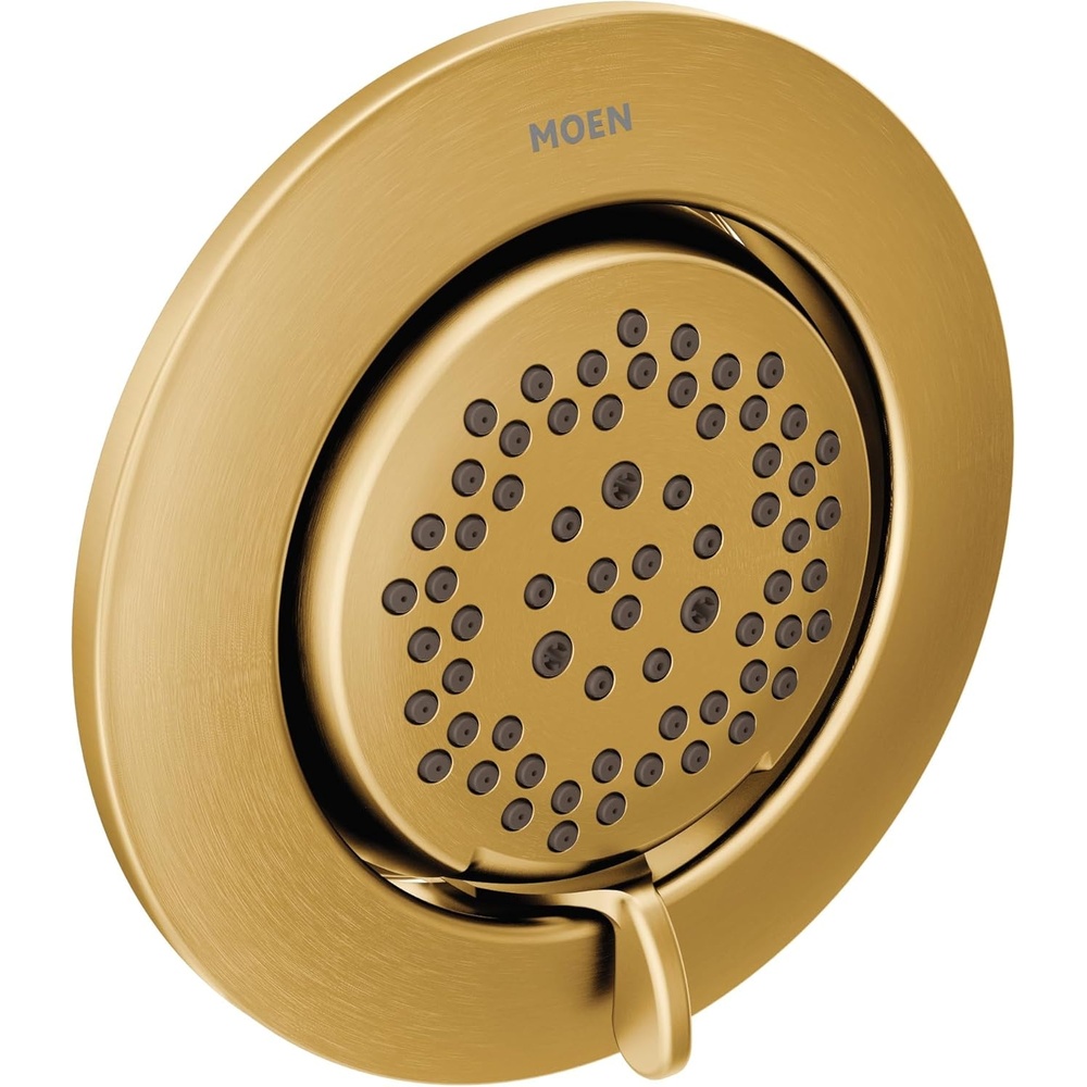 image:imageMoen Mosaic Brushed Gold Round TwoFunction Body Spray Valve Required TS1422BG