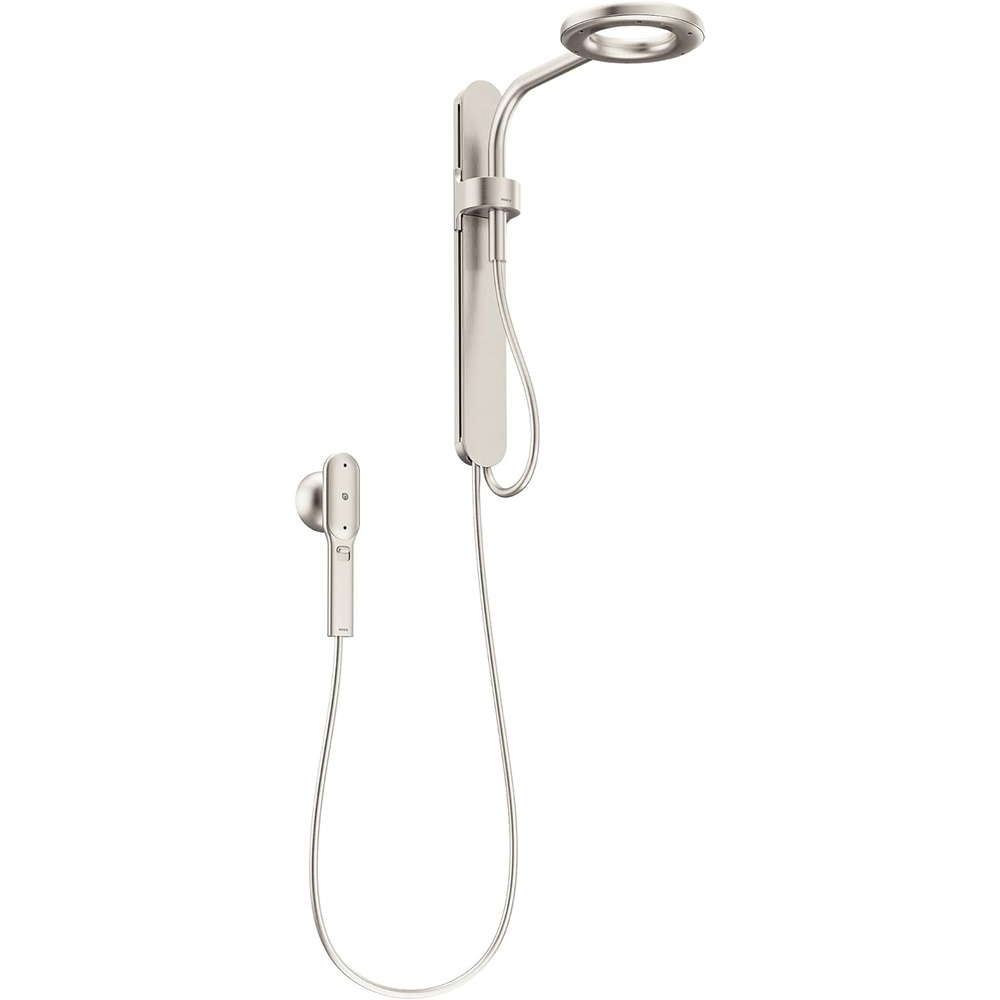 image:imageMoen N207C0SRN Spa Shower including Rainshower Handshower and Magnetic Dock Spot Resist Brushed Nickel