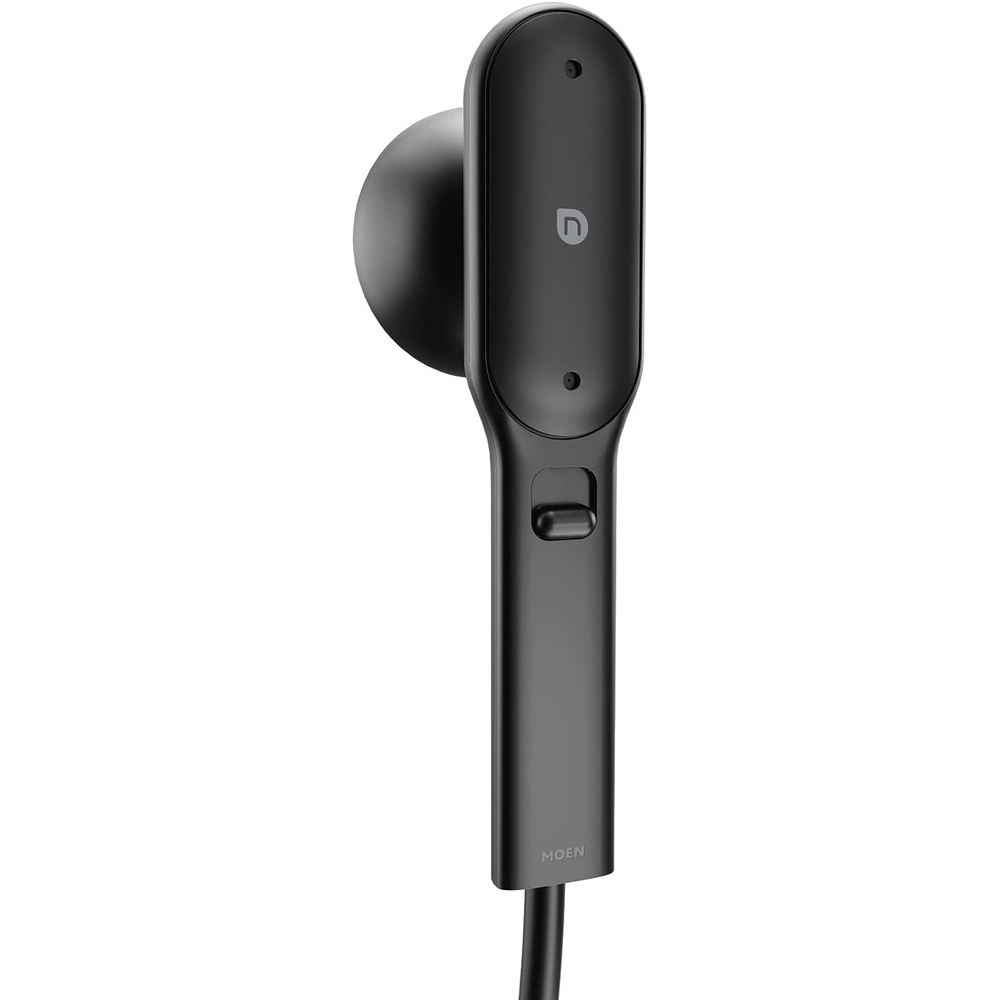 image:imageMoen N207H0BL Spa Shower Handheld Matte Black 1 Setting 15 GPM 59 Hose Easy InstallMatte Black