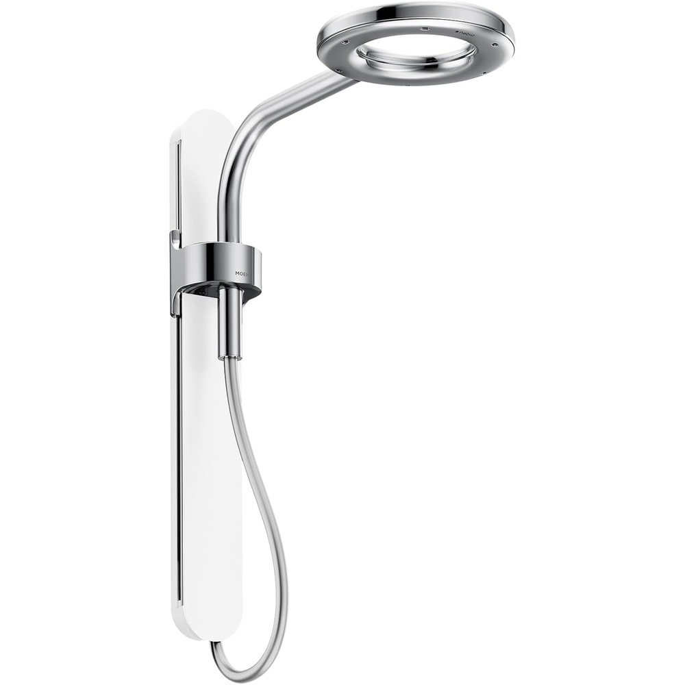 image:imageMoen N214R0CH Spa Shower Rainshower ChromeWhiteChromeWhite