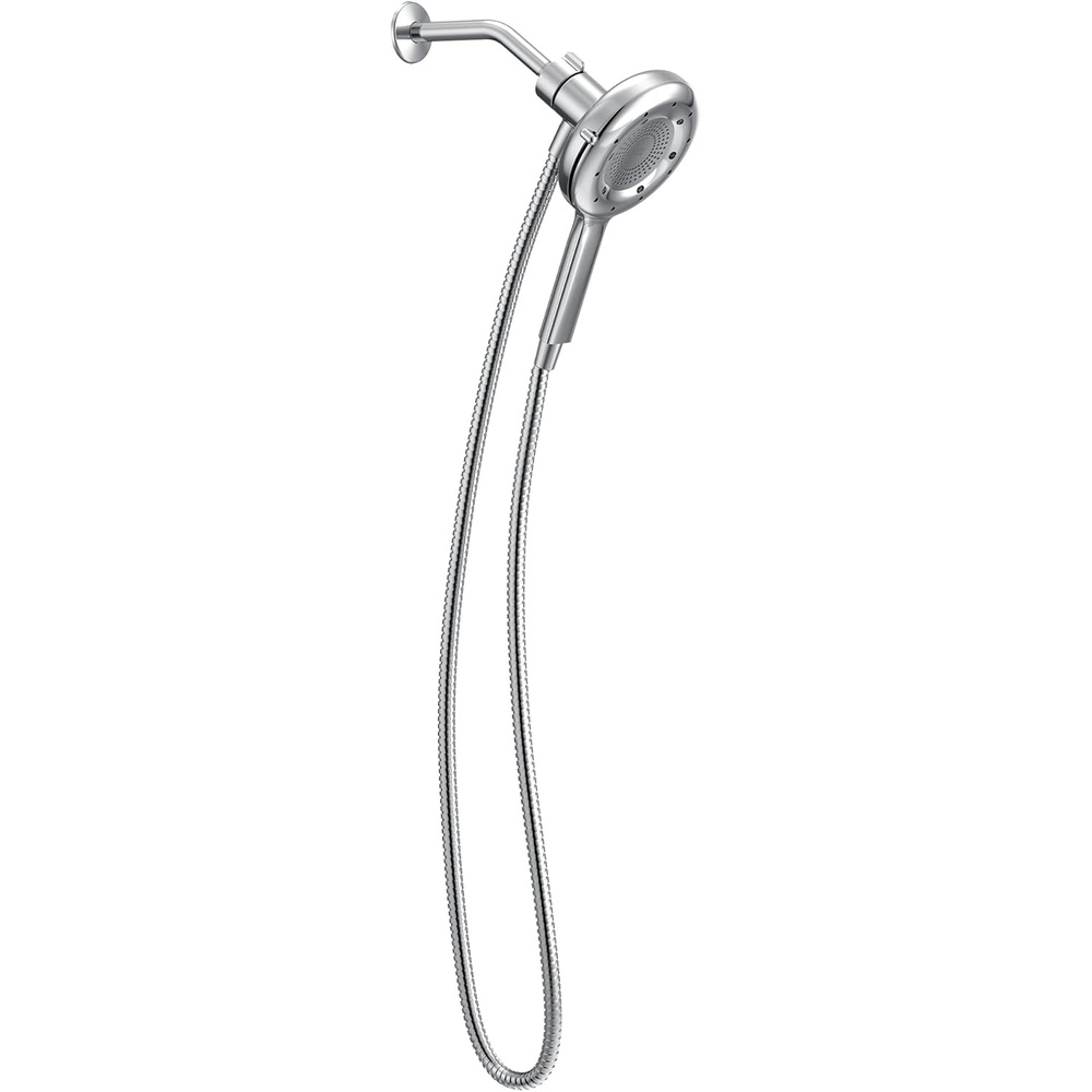 image:imageMoen N400H0CH Quattro Handheld Four Unique Shower Experiences and Magnetix Dock Chrome