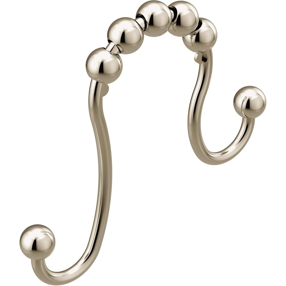 image:imageMoen Polished Nickel Shower Curtain Ring Pack of 12 SR2201NL