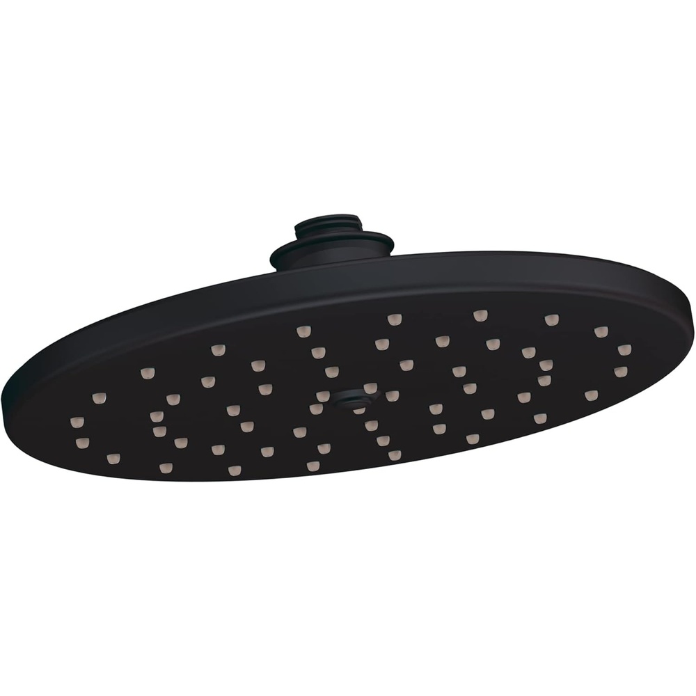 image:imageMoen S112EPORB 10Inch Single Function EcoPerformance Rainshower Showerhead with Immersion Rainshower Technology Oil Rubbed BronzeWrought Iron