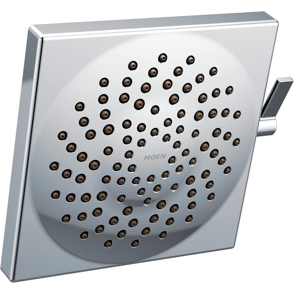 image:imageMoen S6345EP Velocity EcoPerformance TwoFunction 812 Diameter Spray Rainshower Showerhead ChromeChrome