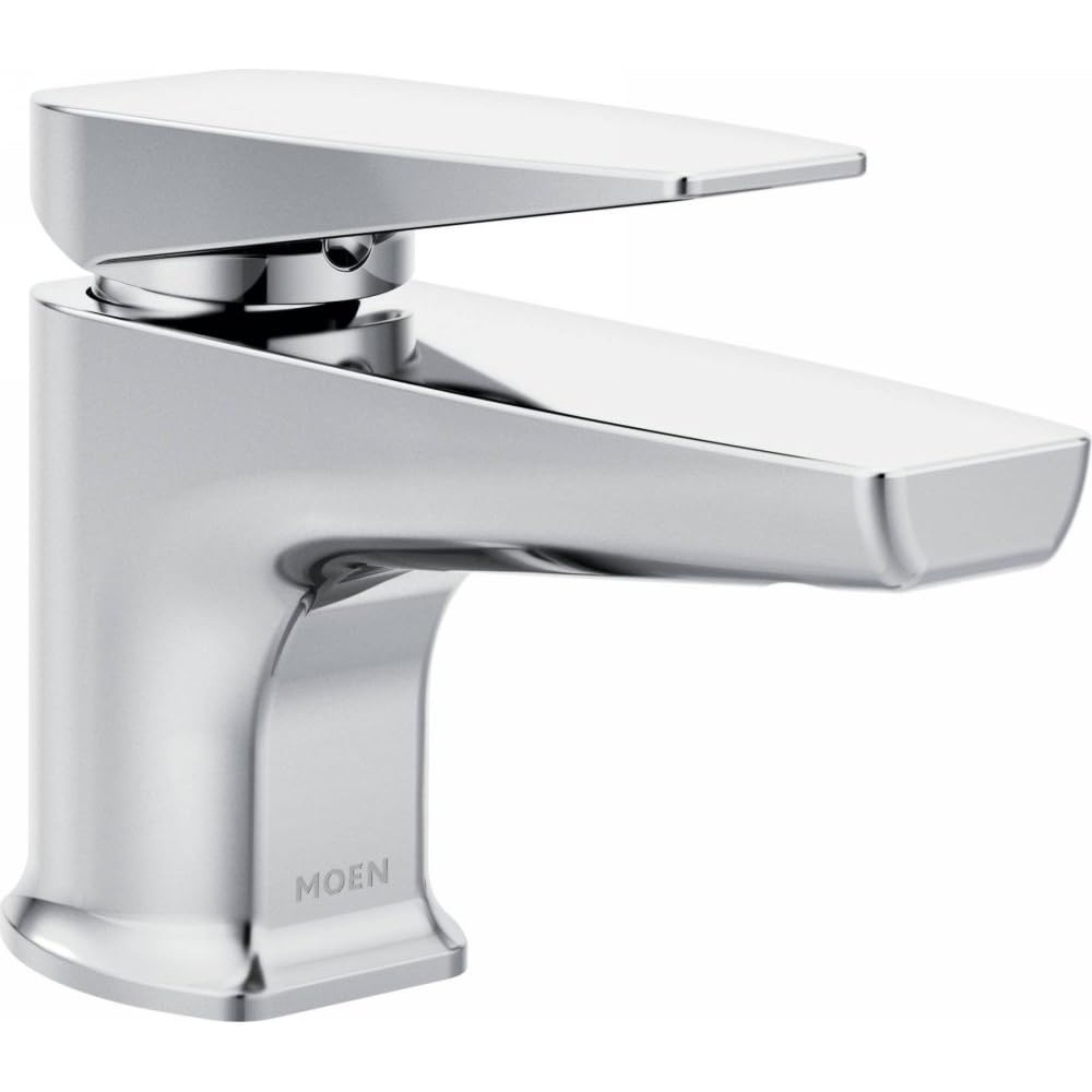 image:imageMoen S8001 Via OneHandle Low Arc Bathroom Faucet Chrome