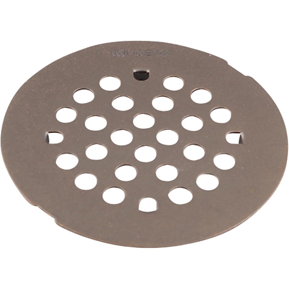 image:imageMoen SnapIn Shower Drain Cover For Use with 3inch Shower Drain Oil Rubbed Bronze 101663ORB