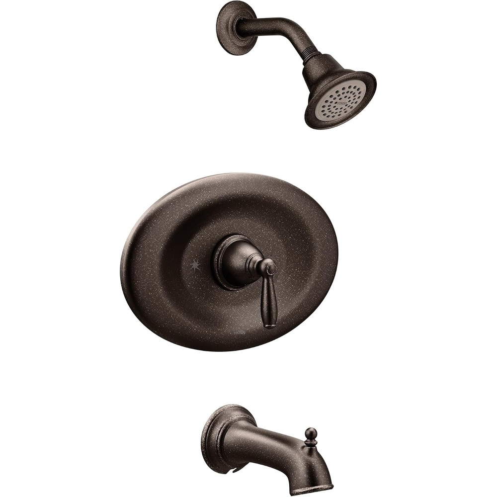 image:imageMoen T2157EPORB Brantford PosiTemp EcoPerformance Tub and Shower Trim Kit Valve Required Oil Rubbed BronzePack of 1