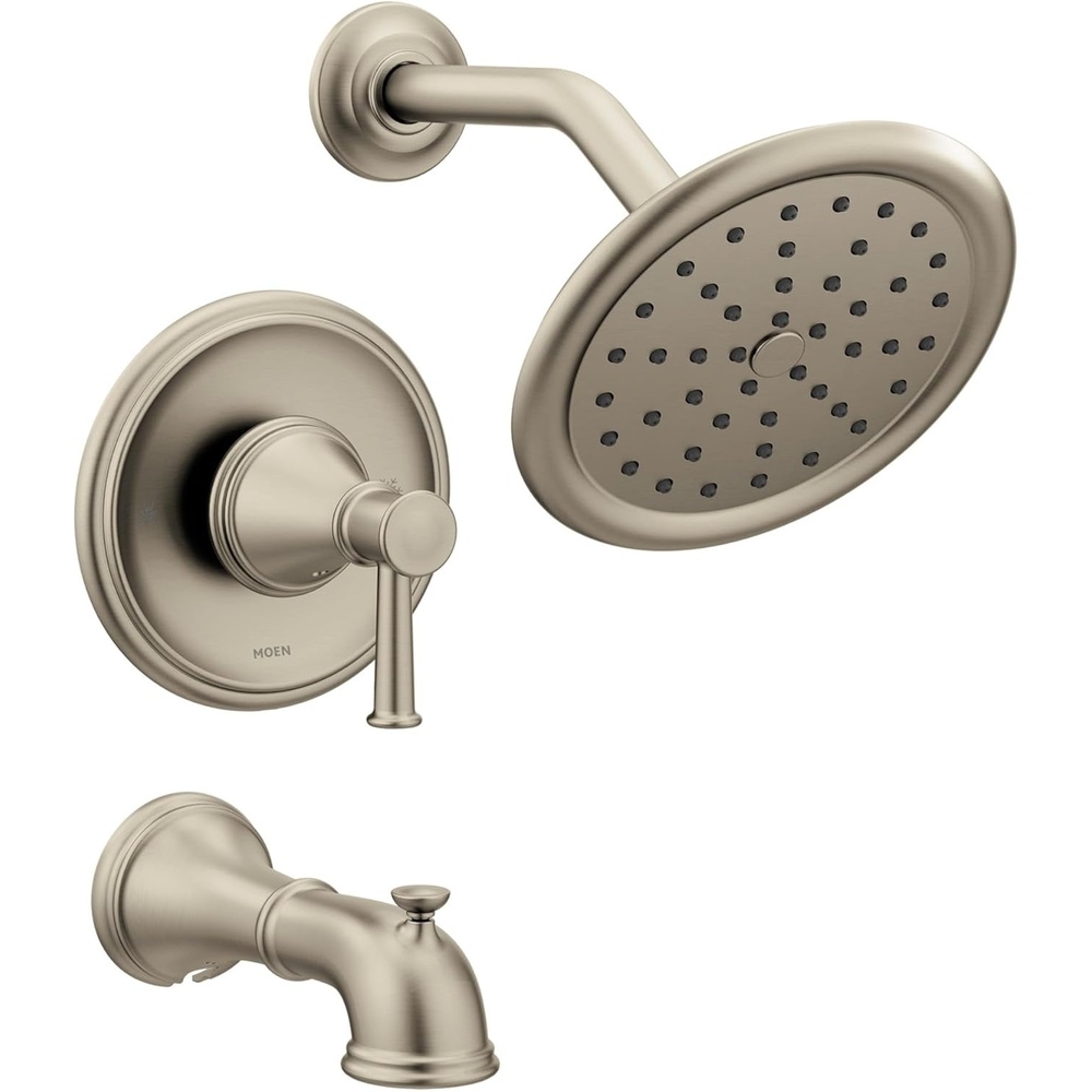 image:imageMoen T2313EPNL Belfield PosiTemp EcoPerformance Tub and Shower Trim Kit Valve Required Polished NickelBrushed Nickel