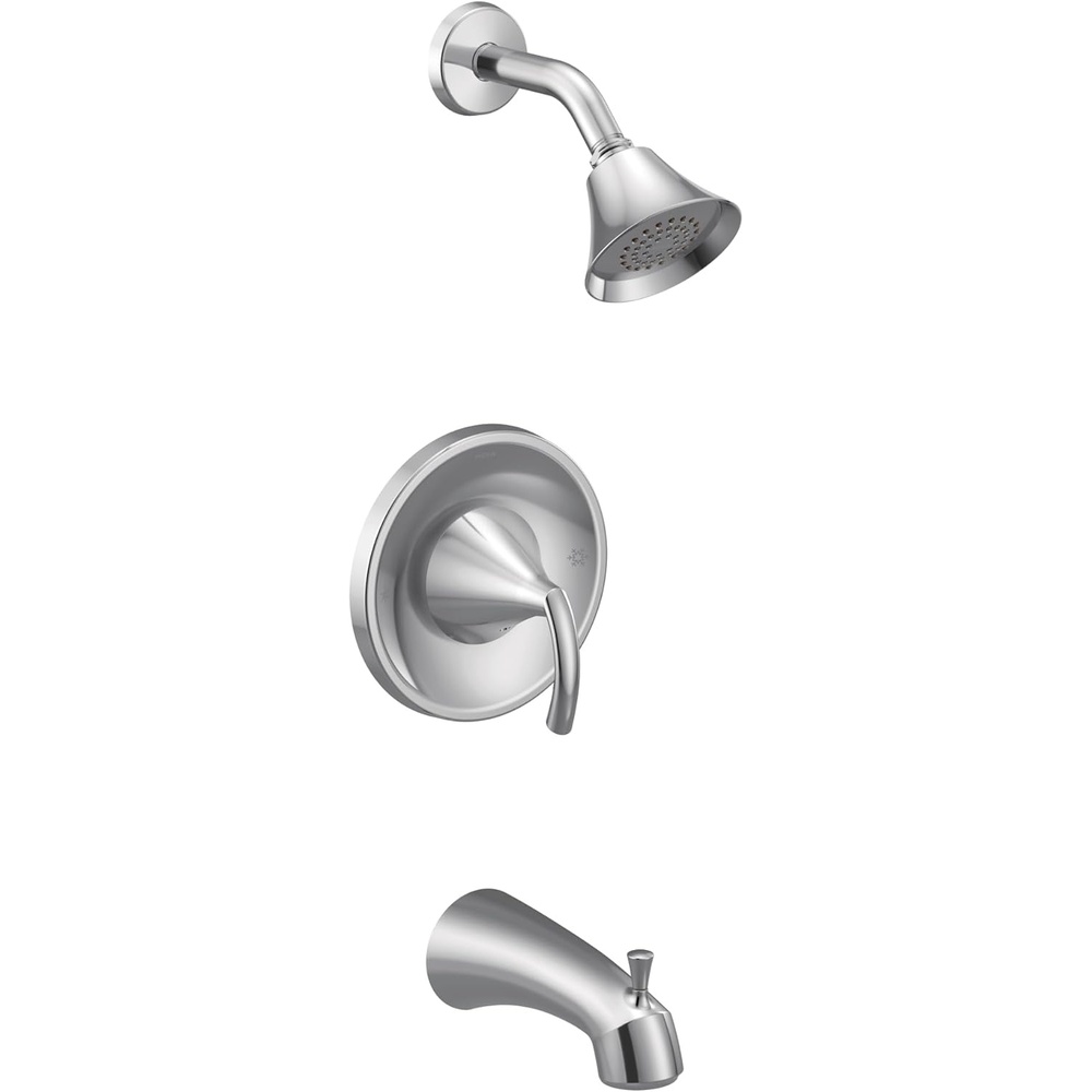 image:imageMoen T2743BN Glyde PosiTemp TubShower Faucet Brushed NickelChrome