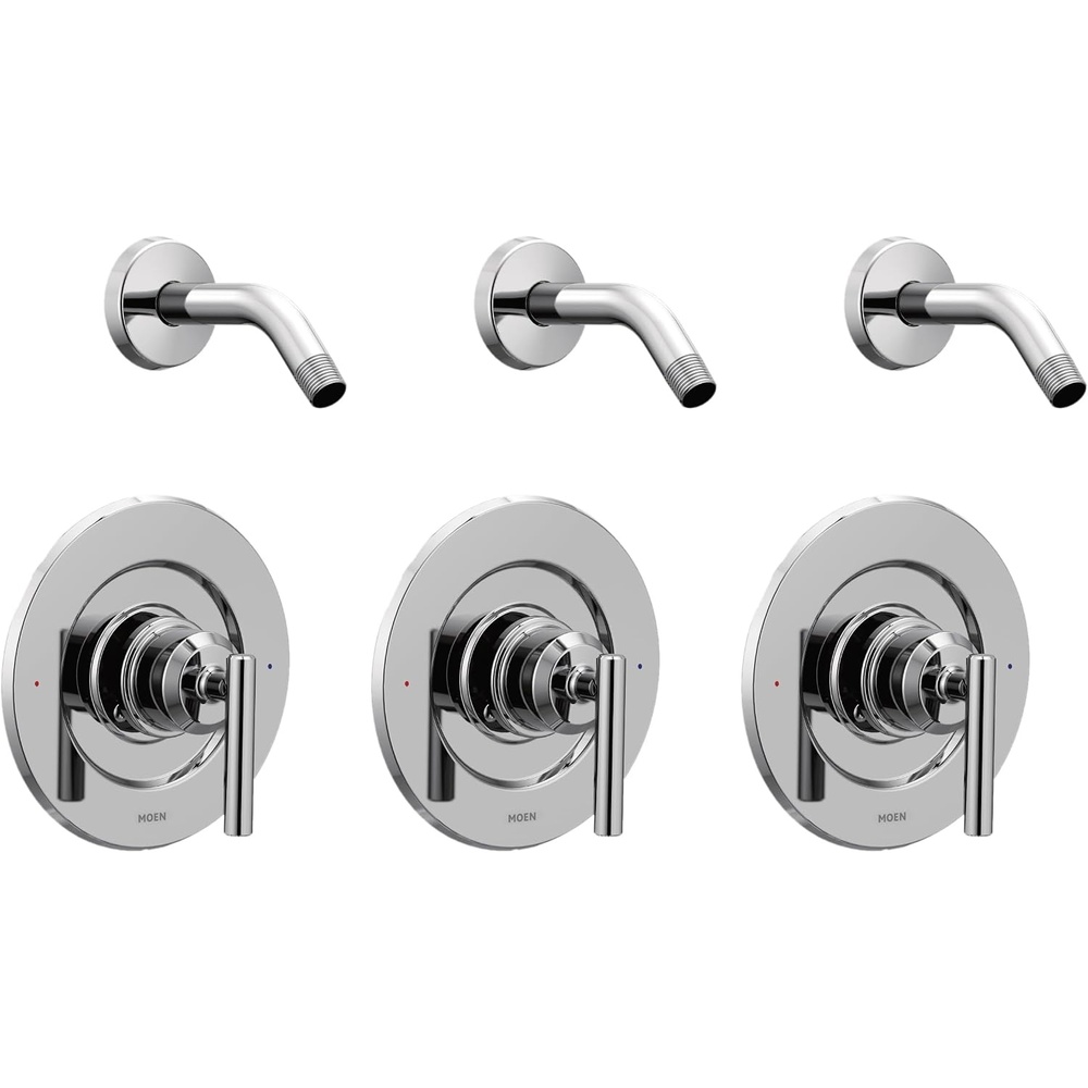 image:imageMoen T2902NH Gibson PosiTemp OneHandle Shower Only Trim Valve Without Showerhead ChromeChrome