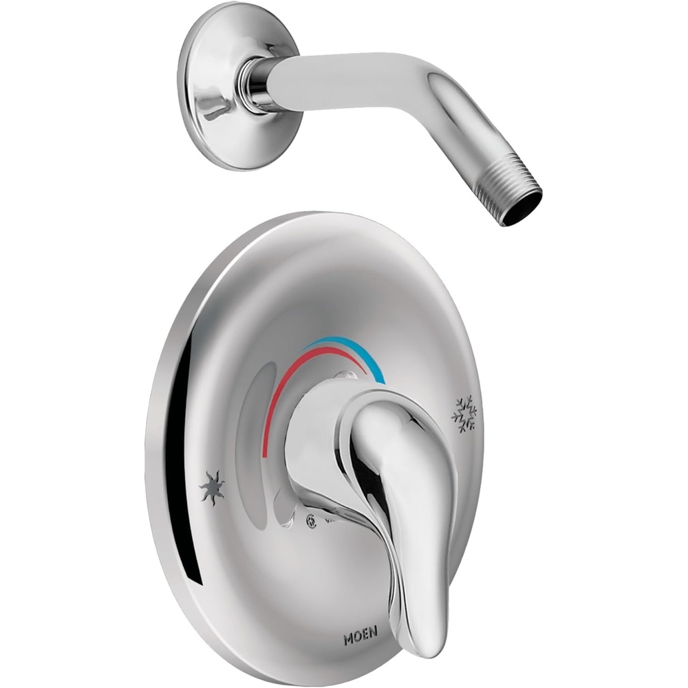 image:imageMoen TL182 Single Handle PosiTemp Shower Trim Chrome1 Kit